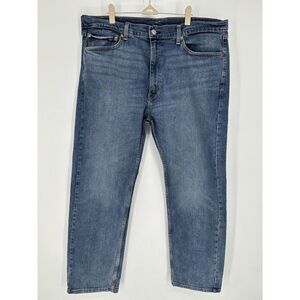 Levi's‎ 505 Jeans Mens 40x30 Blue Denim Regular Fit Straight Leg Red Tag S110782